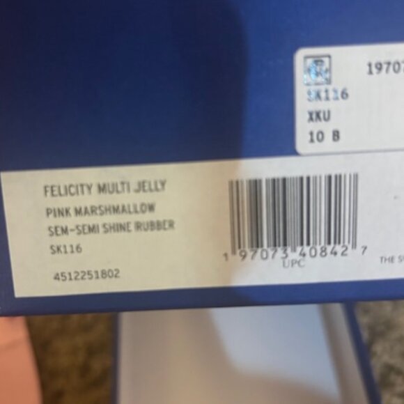 Stuart Weitzman Felicity Multi Jelly T strap Bow Sandal 10 - Picture 5 of 6